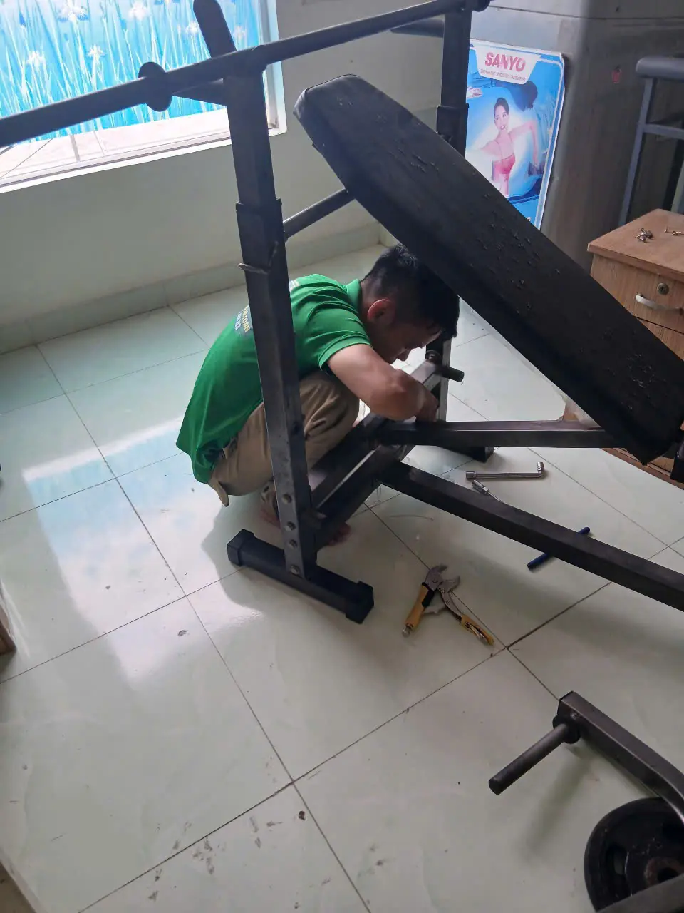 Th&aacute;o lắp m&aacute;y tập gym khi vận chuyển tại B&igrave;nh Trị Đ&ocirc;ng B&igrave;nh T&acirc;n